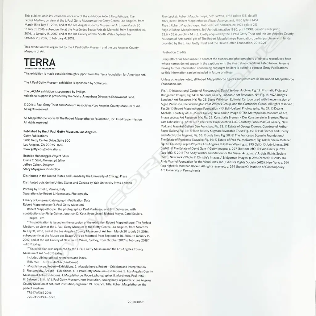 ROBERT MAPPLETHORPE: THE PHOTOGRAPHS Image 1++